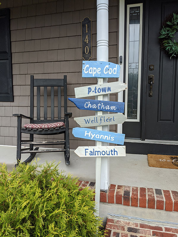 Cape Cod Beach Sign - Island Beach Sign Company