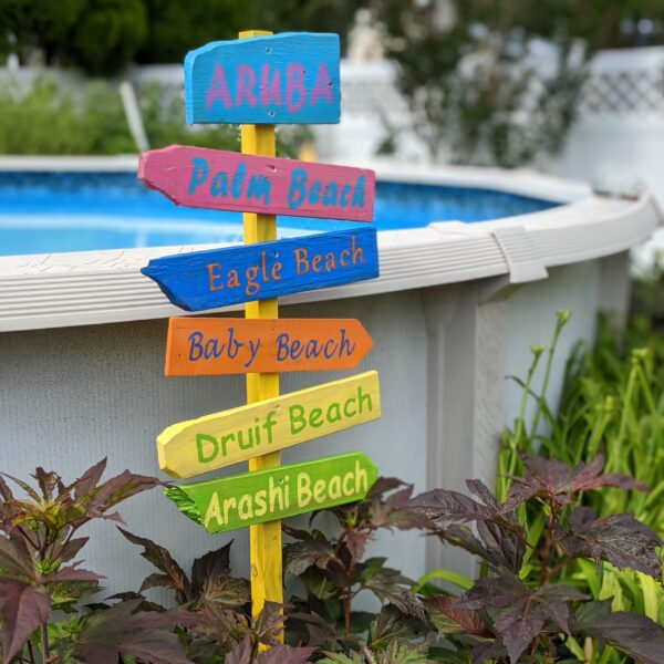 Aruba Beach Sign