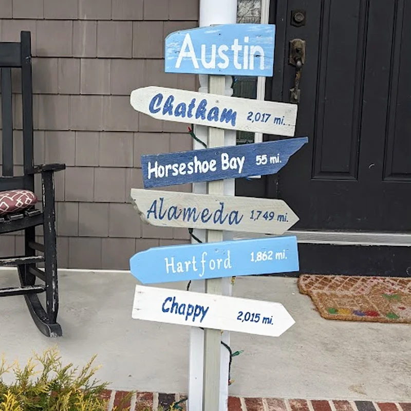 Custom Directional Sign